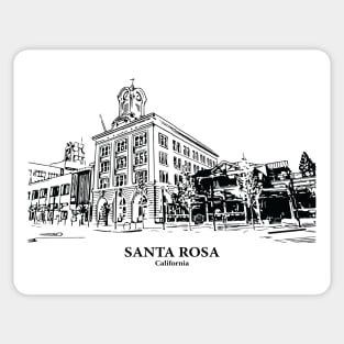 Santa Rosa - California Sticker